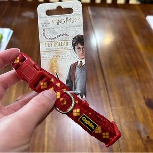 NWT - Harry Potter Gryffindor Dog Collar - Size Small